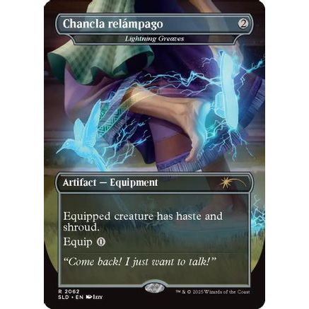 Chancla relámpago - Lightning Greaves (SLD-2062) - Secret Lair Drop Series