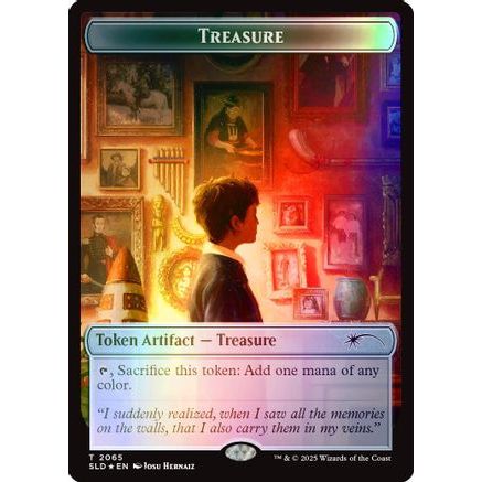 Treasure Token (2065) (Rainbow Foil) (SLD-2065) - Secret Lair Drop Series Foil