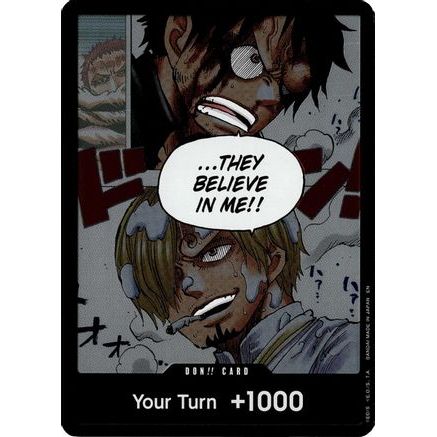 DON!! Card (Alternate Art) - A Fist of Divine Speed Foil