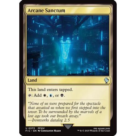 Arcane Sanctum (Surge Foil) (FIC-373) - Commander: FINAL FANTASY Foil