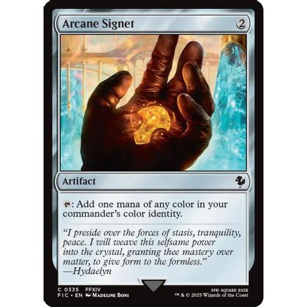 Arcane Signet (0335) (Surge Foil) (FIC-335) - Commander: FINAL FANTASY Foil
