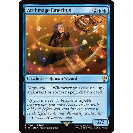 Archmage Emeritus (Surge Foil) (FIC-261) - Commander: FINAL FANTASY Foil