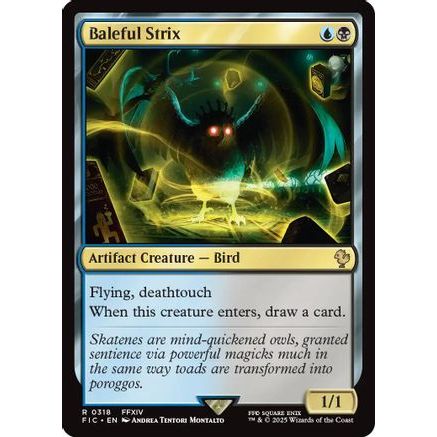 Baleful Strix (Surge Foil) (FIC-318) - Commander: FINAL FANTASY Foil