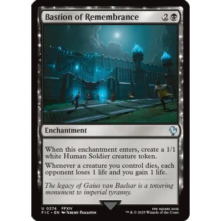 Bastion of Remembrance (Surge Foil) (FIC-274) - Commander: FINAL FANTASY Foil