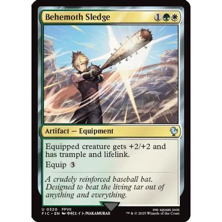 Behemoth Sledge (Surge Foil) (FIC-320) - Commander: FINAL FANTASY Foil
