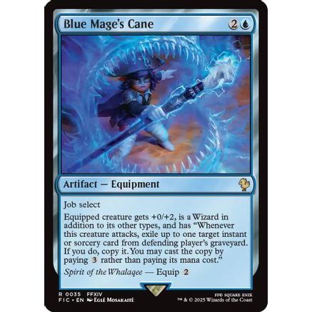 Blue Mage's Cane (Surge Foil) (FIC-035) - Commander: FINAL FANTASY Foil