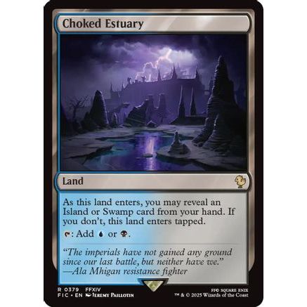 Choked Estuary (Surge Foil) (FIC-379) - Commander: FINAL FANTASY Foil