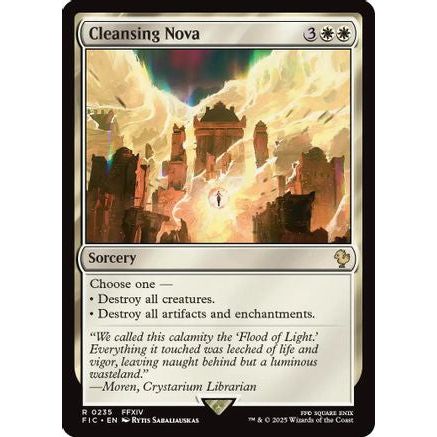 Cleansing Nova (Surge Foil) (FIC-235) - Commander: FINAL FANTASY Foil