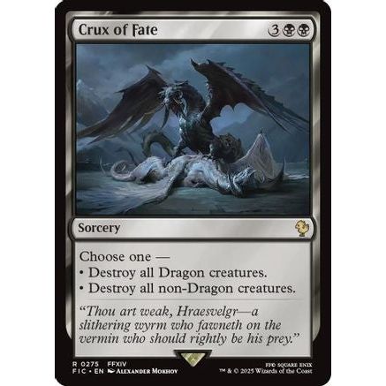 Crux of Fate (Surge Foil) (FIC-275) - Commander: FINAL FANTASY Foil
