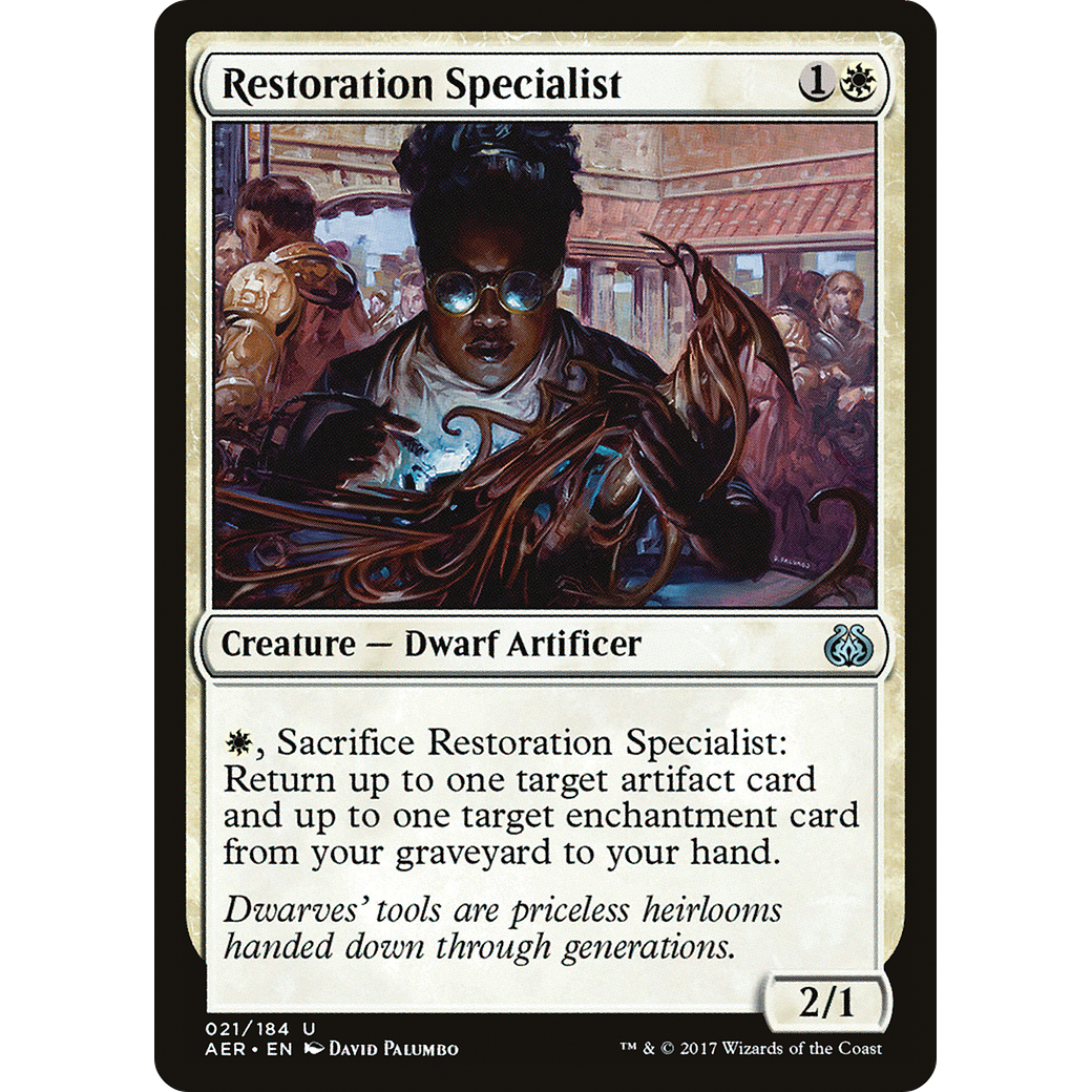 Restoration Specialist (AER-021) - Aether Revolt Foil