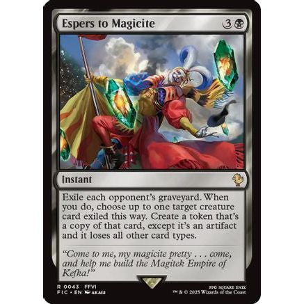 Espers to Magicite (Surge Foil) (FIC-043) - Commander: FINAL FANTASY Foil
