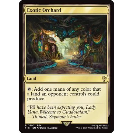Exotic Orchard (Surge Foil) (FIC-390) - Commander: FINAL FANTASY Foil