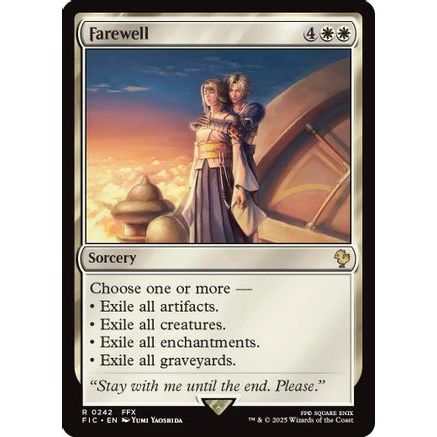 Farewell (Surge Foil) (FIC-242) - Commander: FINAL FANTASY Foil