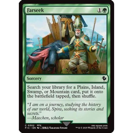 Farseek (Surge Foil) (FIC-302) - Commander: FINAL FANTASY Foil