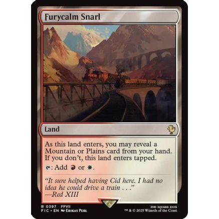 Furycalm Snarl (Surge Foil) (FIC-397) - Commander: FINAL FANTASY Foil