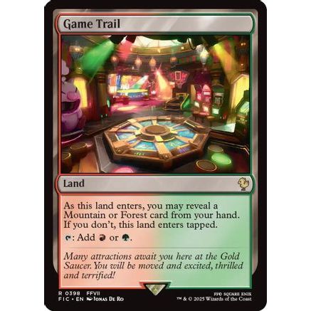 Game Trail (Surge Foil) (FIC-398) - Commander: FINAL FANTASY Foil