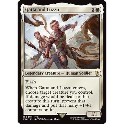 Gatta and Luzzu (Surge Foil) (FIC-019) - Commander: FINAL FANTASY Foil