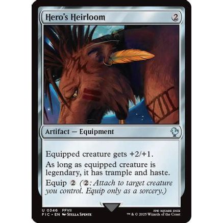 Hero's Heirloom (Surge Foil) (FIC-346) - Commander: FINAL FANTASY Foil
