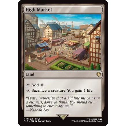 High Market (Surge Foil) (FIC-402) - Commander: FINAL FANTASY Foil
