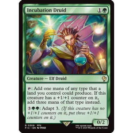 Incubation Druid (Surge Foil) (FIC-309) - Commander: FINAL FANTASY Foil