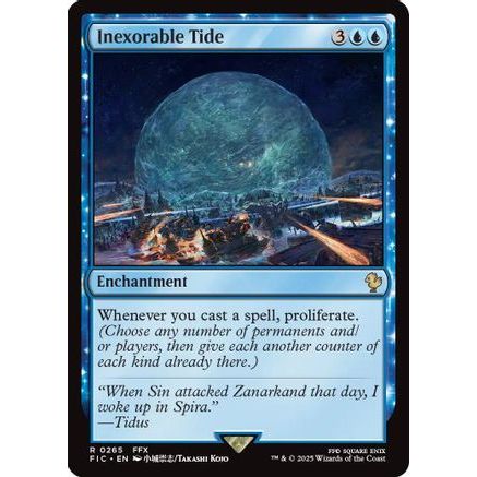 Inexorable Tide (Surge Foil) (FIC-265) - Commander: FINAL FANTASY Foil
