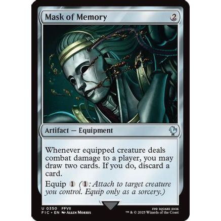 Mask of Memory (Surge Foil) (FIC-350) - Commander: FINAL FANTASY Foil