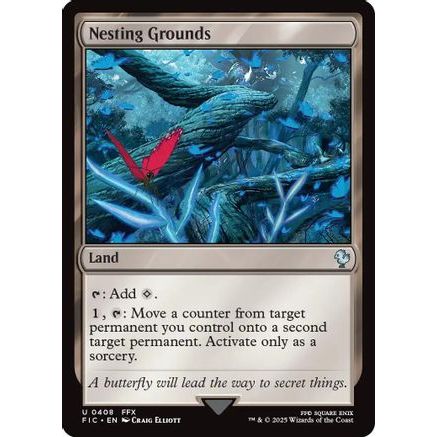 Nesting Grounds (Surge Foil) (FIC-408) - Commander: FINAL FANTASY Foil