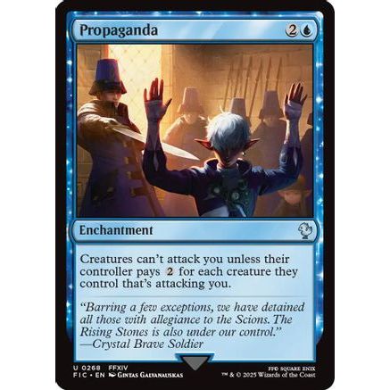 Propaganda (Surge Foil) (FIC-268) - Commander: FINAL FANTASY Foil