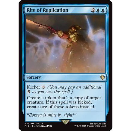 Rite of Replication (Surge Foil) (FIC-270) - Commander: FINAL FANTASY Foil