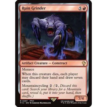 Ruin Grinder (Surge Foil) (FIC-297) - Commander: FINAL FANTASY Foil