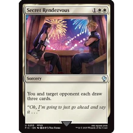 Secret Rendezvous (0253) (Surge Foil) (FIC-253) - Commander: FINAL FANTASY Foil