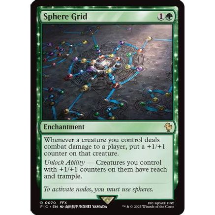 Sphere Grid (Surge Foil) (FIC-070) - Commander: FINAL FANTASY Foil