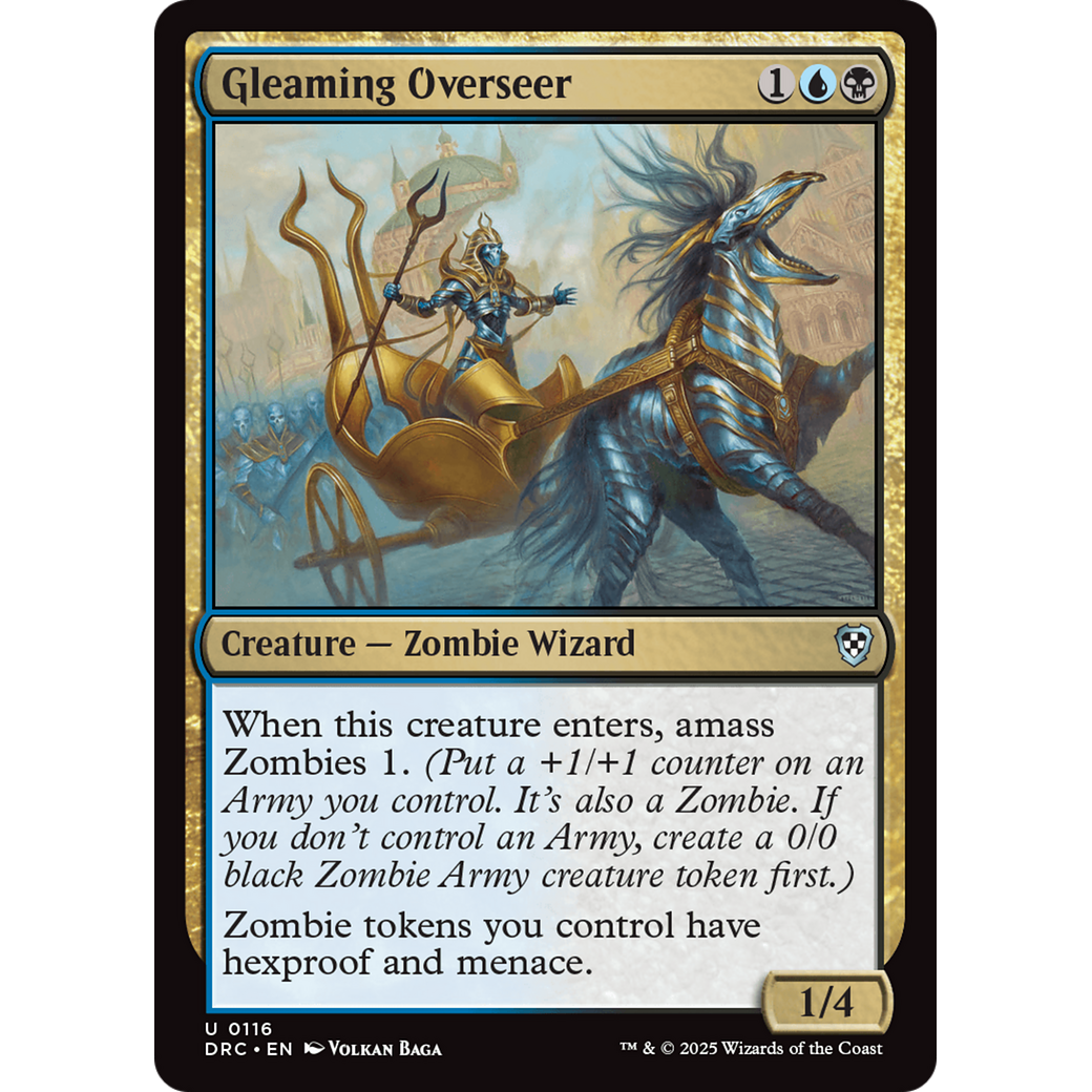 Gleaming Overseer (DRC-116) - Commander: Aetherdrift Foil
