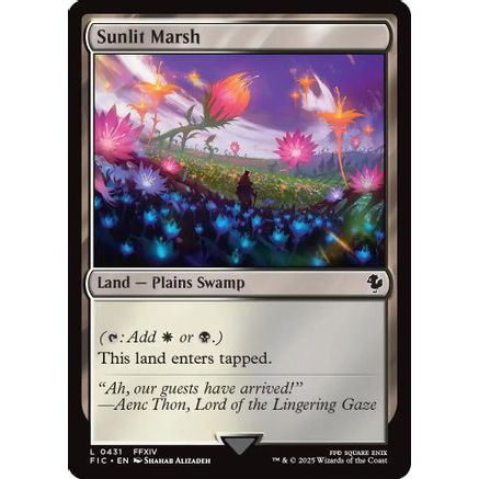 Sunlit Marsh (Surge Foil) (FIC-431) - Commander: FINAL FANTASY Foil