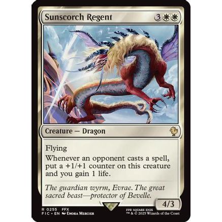 Sunscorch Regent (Surge Foil) (FIC-255) - Commander: FINAL FANTASY Foil