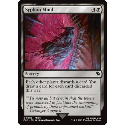 Syphon Mind (Surge Foil) (FIC-288) - Commander: FINAL FANTASY Foil