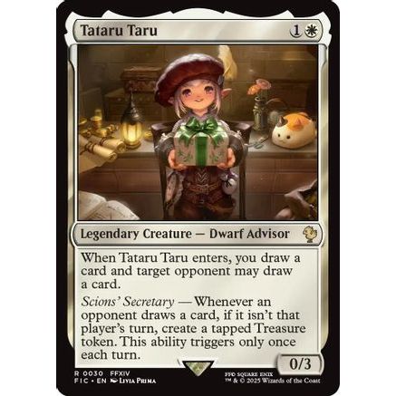 Tataru Taru (Surge Foil) (FIC-030) - Commander: FINAL FANTASY Foil