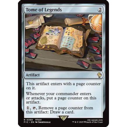Tome of Legends (Surge Foil) (FIC-369) - Commander: FINAL FANTASY Foil