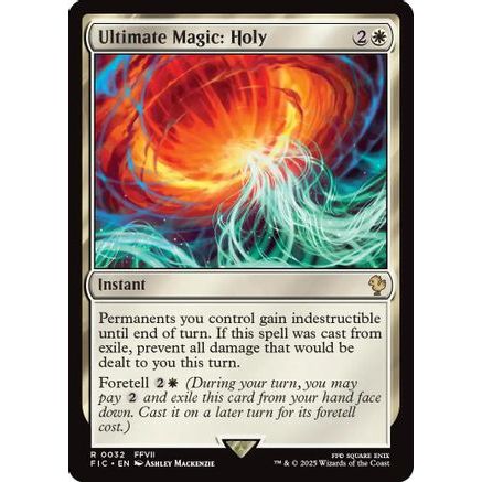 Ultimate Magic: Holy (Surge Foil) (FIC-032) - Commander: FINAL FANTASY Foil