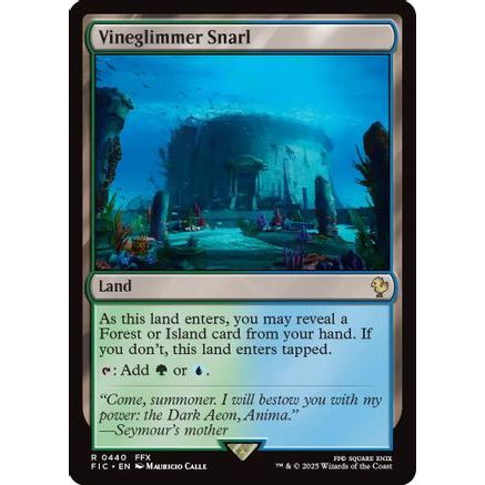 Vineglimmer Snarl (Surge Foil) (FIC-440) - Commander: FINAL FANTASY Foil
