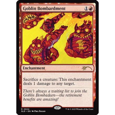 Goblin Bombardment (2024) (SLD-2024) - Secret Lair Drop Series
