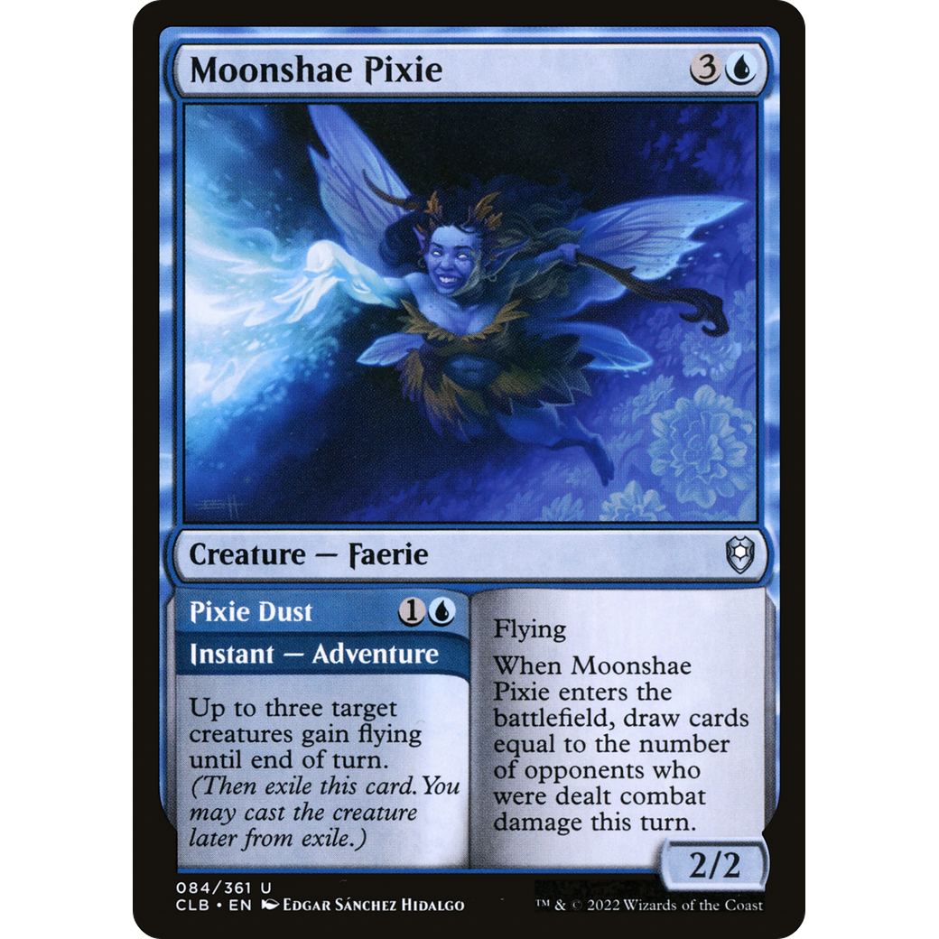 Moonshae Pixie // Pixie Dust (CLB-084) - Commander Legends: Battle for Baldur's Gate