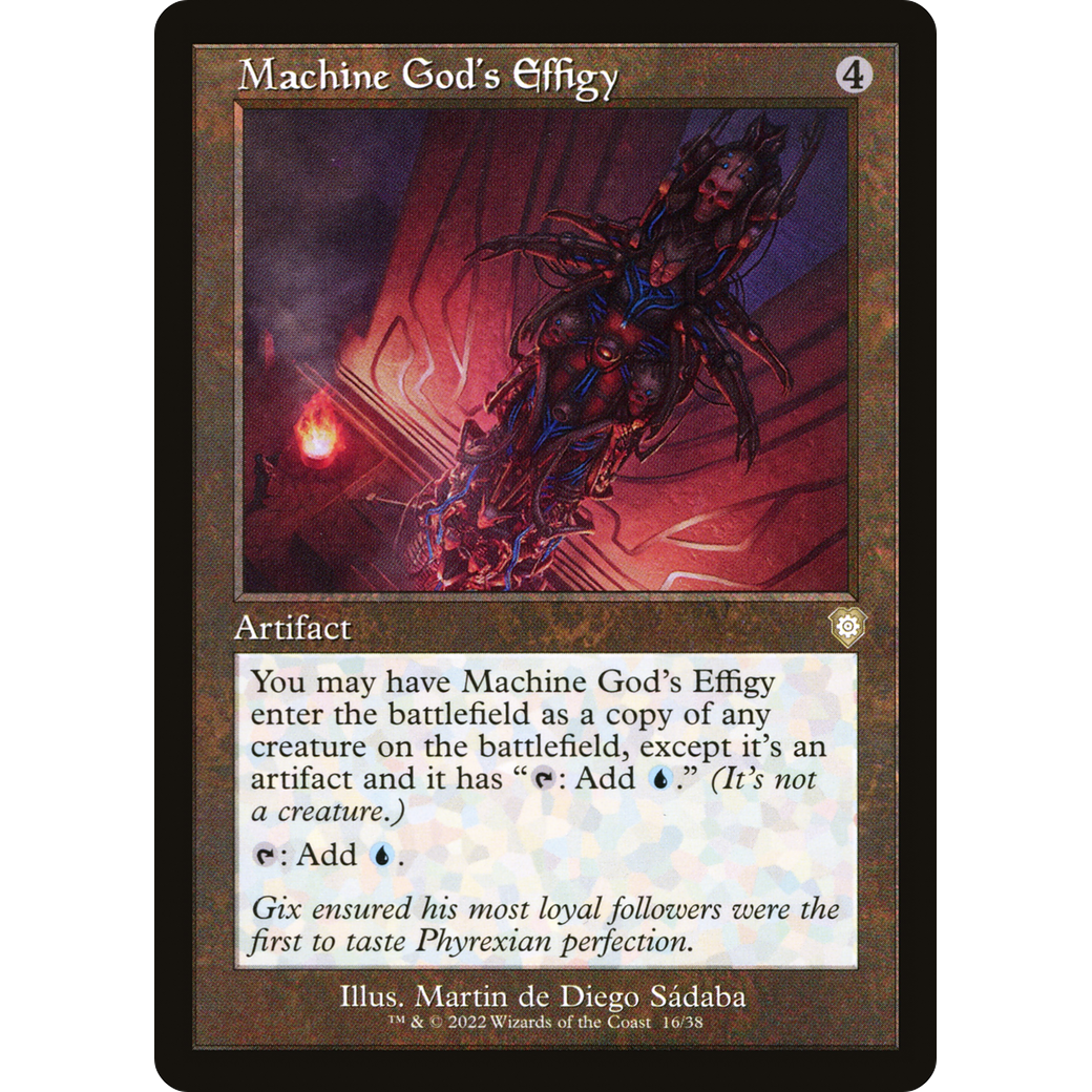 Machine God's Effigy (Retro Frame) (BRC-016) - The Brothers' War Commander