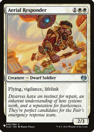 Aerial Responder (KLD) (LIST-002/264) - The List Reprints