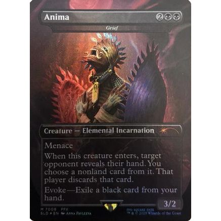 Anima - Grief (Rainbow Foil) (SLD-7006) - Secret Lair Drop Series Foil