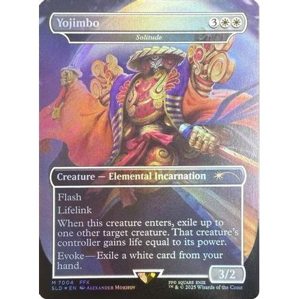 Yojimbo - Solitude (Rainbow Foil) (SLD-7004) - Secret Lair Drop Series Foil