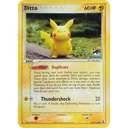 Ditto - 39/113 (SDCC Stamp) 39 - Miscellaneous Cards & Products