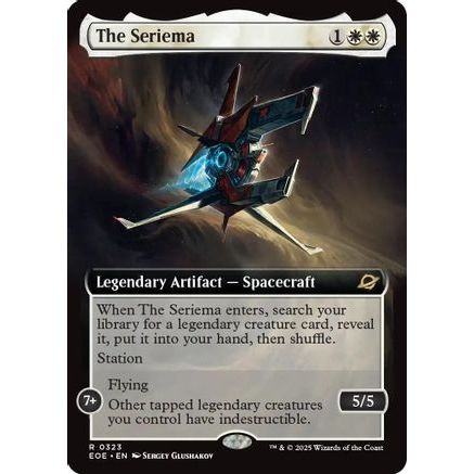 The Seriema (Extended Art) (EOE-323) - Edge of Eternities Foil