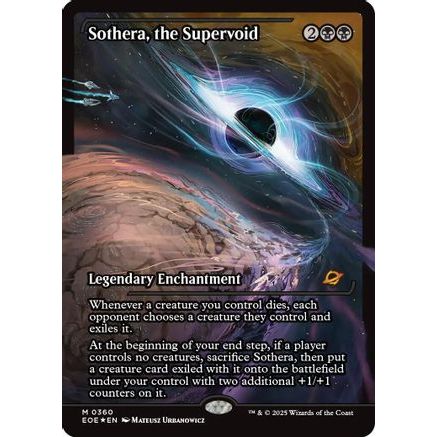 Sothera, the Supervoid (Showcase) (EOE-360) - Edge of Eternities Foil