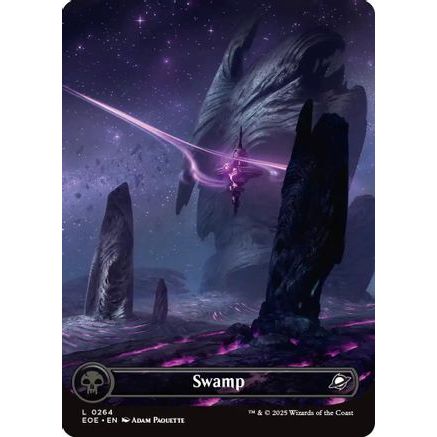 Swamp (0264) (Borderless) (EOE-264) - Edge of Eternities